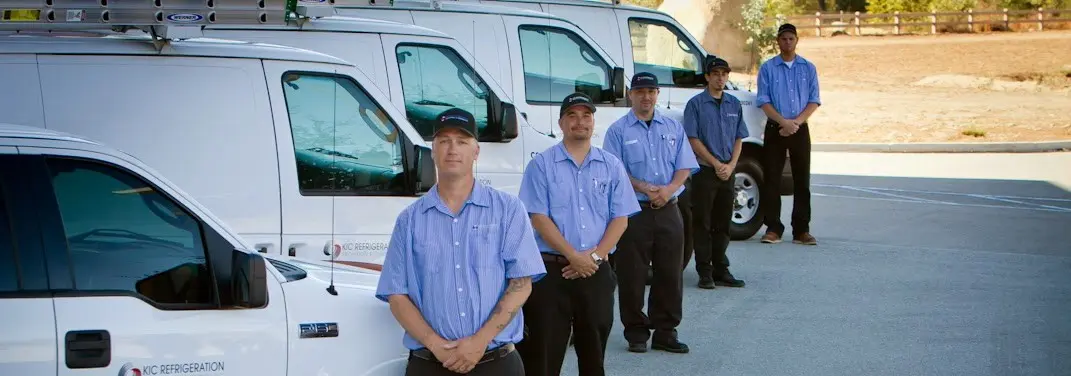 KIC Refrigeration crew ready for Mini Split Repair jobs across Normandy Park